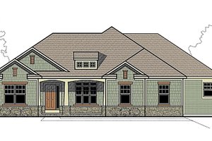 Traditional Exterior - Front Elevation Plan #459-2