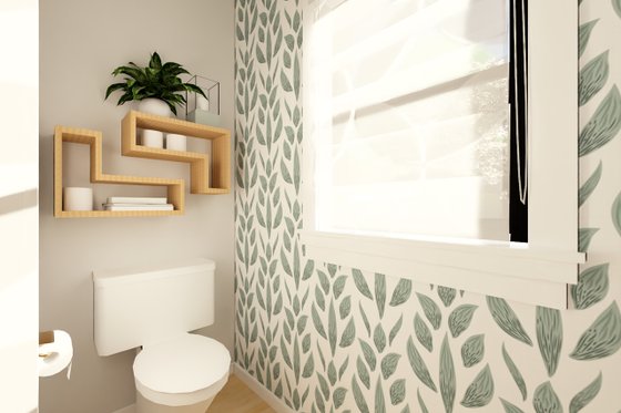 Interior - Bathroom 1 for Farmhouse House Plan #126-271 - 3 bed, 2 bath