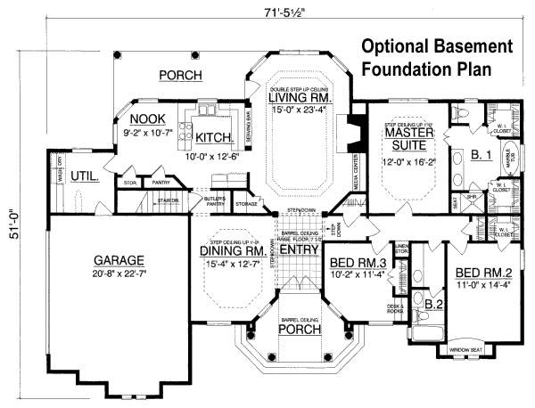 European Floor Plan - Other Floor Plan #40-320