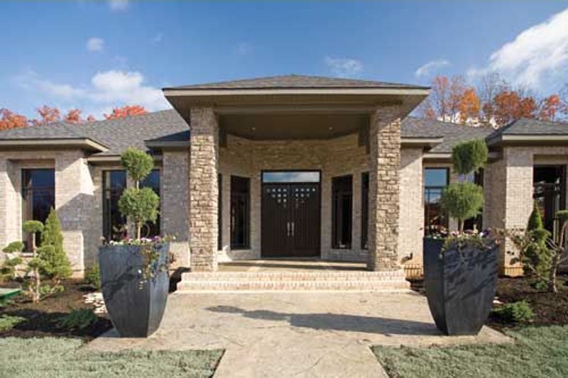 House Blueprint - Exterior - Other Elevation for Ranch House Plan #17-2273 - 3 bed, 2.5 bath