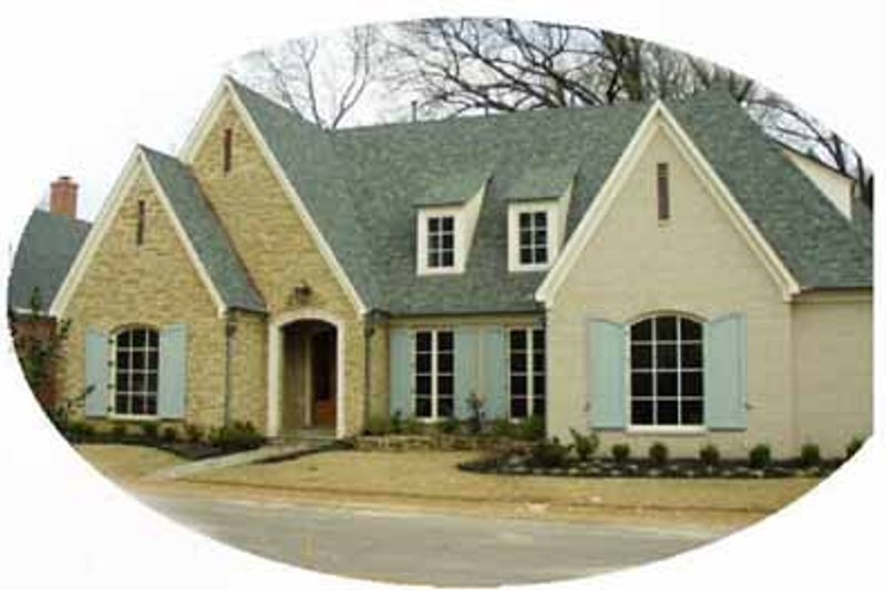 Traditional Style House Plan - 5 Beds 5.5 Baths 5420 Sq/Ft Plan #81-408