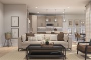 Farmhouse Style House Plan - 3 Beds 2 Baths 1613 Sq/Ft Plan #455-593 
