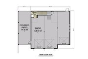 Farmhouse Style House Plan - 1 Beds 1 Baths 959 Sq/Ft Plan #1070-198 