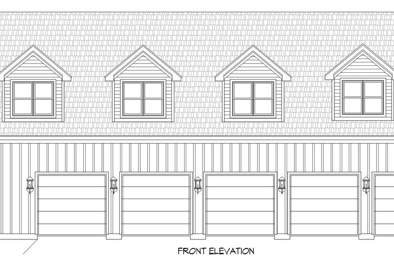 Dream House Plan - Exterior - Front Elevation 3 for Barndominium House Plan #932-443 - 6 bed, 5 bath