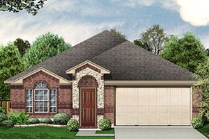 Traditional Exterior - Front Elevation Plan #84-457