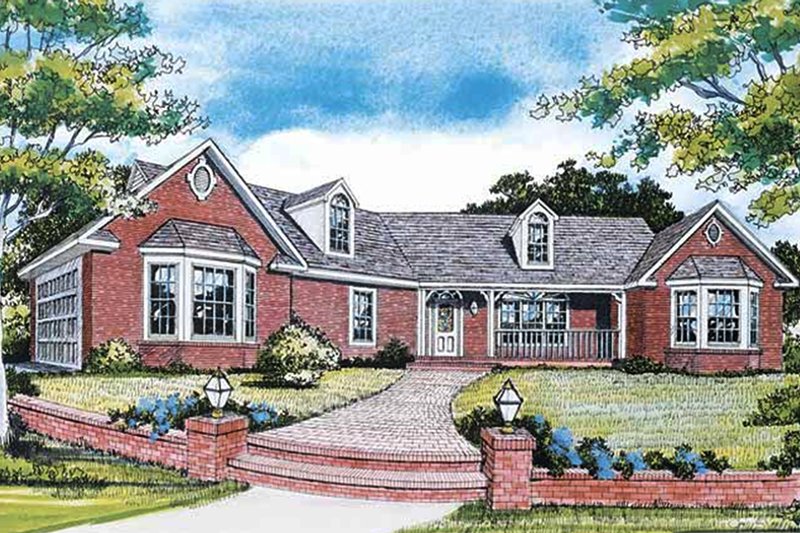 Home Plan - Rendering Front 
