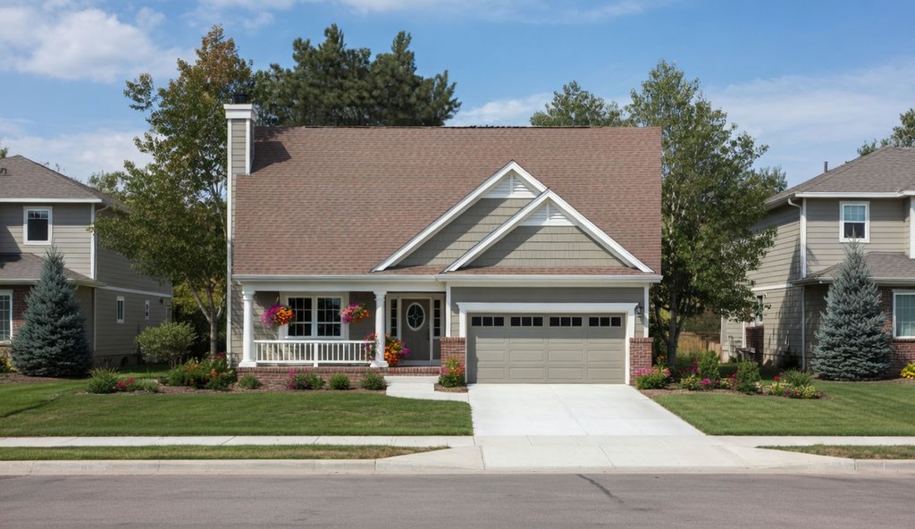 Exterior - Front Elevation 2 for Farmhouse House Plan #20-1224 - 4 bed, 3 bath