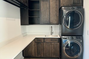 Interior - Laundry for Craftsman House Plan #437-131 - 3 bed, 2 bath