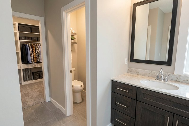 House Blueprint - Interior - Master Bathroom 1 for Craftsman House Plan #51-1541 - 3 bed, 2.5 bath