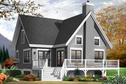 Country Style House Plan - 3 Beds 2 Baths 1579 Sq/Ft Plan #23-2264 