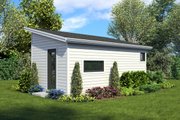 Contemporary Style House Plan - 0 Beds 1 Baths 276 Sq/Ft Plan #48-1025 