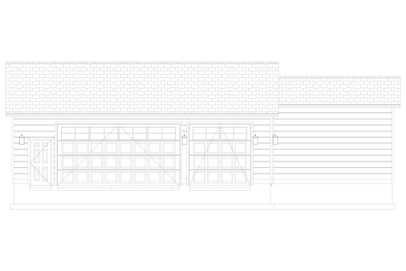 House Blueprint - Exterior - Front Elevation 6 for Traditional House Plan #1060-480, 0 bath