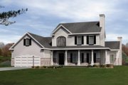 Country Style House Plan - 4 Beds 2.5 Baths 2343 Sq/Ft Plan #22-504 