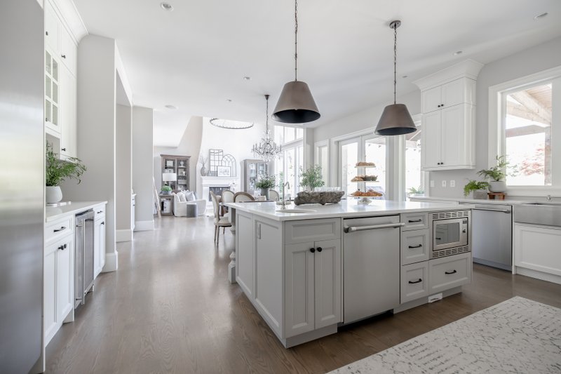 House Blueprint - Interior - Kitchen for European House Plan #1114-19 - 6 bed, 4.5 bath
