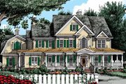 Country Style House Plan - 5 Beds 5.5 Baths 5466 Sq/Ft Plan #927-37 