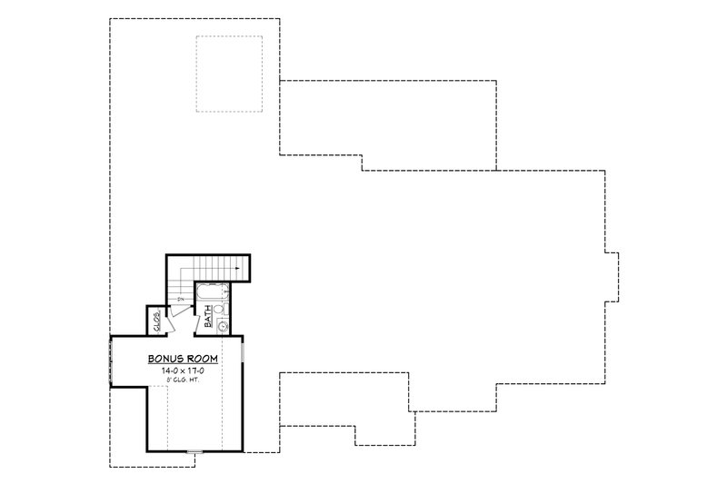 House Plan Design - Floor Plan - Upper Floor for Craftsman House Plan #430-170 - 4 bed, 2.5 bath