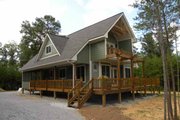 Cabin Style House Plan - 3 Beds 2 Baths 1370 Sq/Ft Plan #118-113 