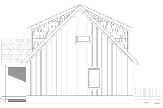 Exterior - Other Elevation 1 for Traditional House Plan #932-509 - 3 bed, 2.5 bath