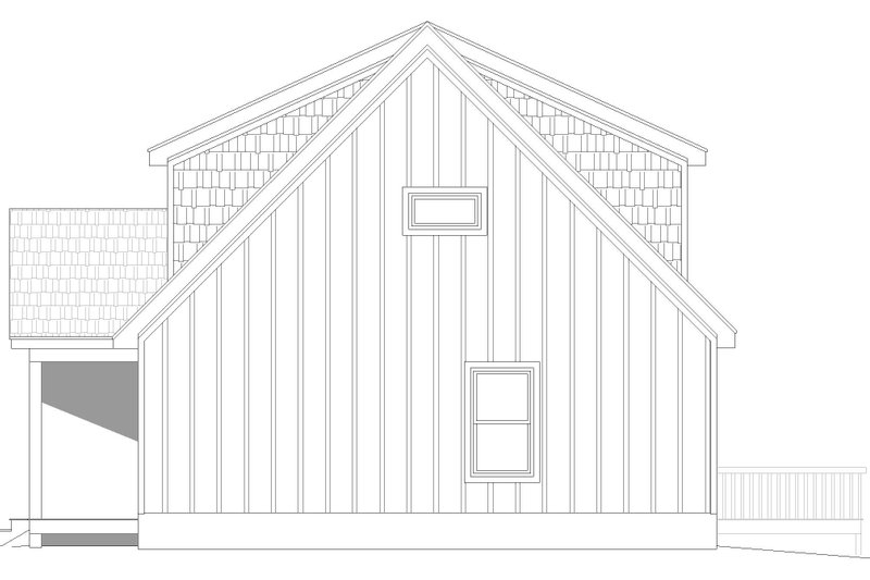 House Design - Exterior - Other Elevation 1 for Traditional House Plan #932-509 - 3 bed, 2.5 bath