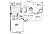 Traditional Style House Plan - 3 Beds 2 Baths 1779 Sq/Ft Plan #927-34 
