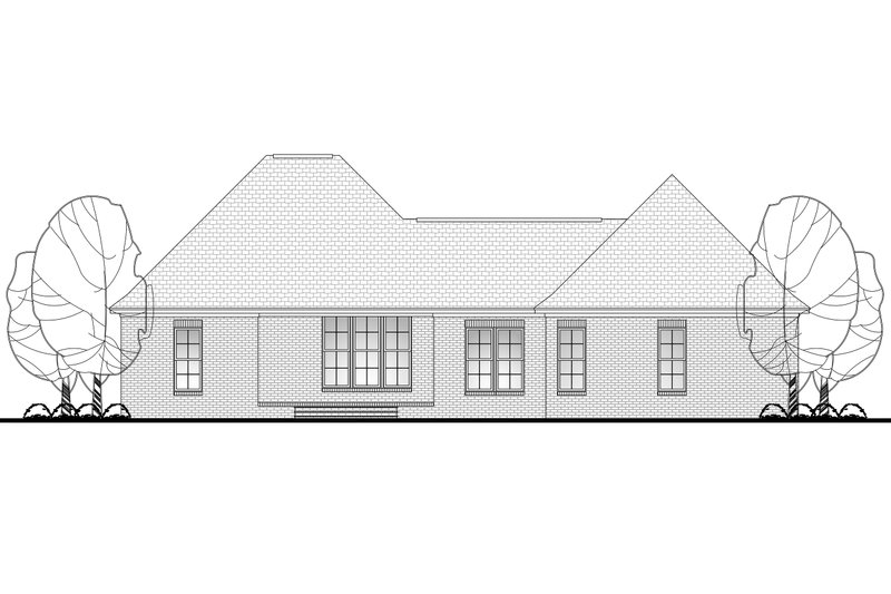 Craftsman Style House Plan - 3 Beds 2 Baths 1769 Sq/Ft Plan #430-99 Exterior