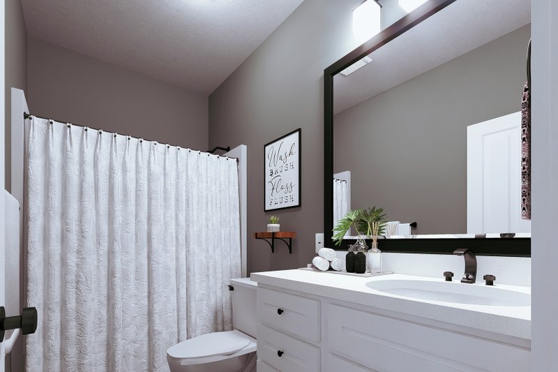 House Design - Interior - Bathroom for Farmhouse House Plan #44-278 - 5 bed, 3 bath