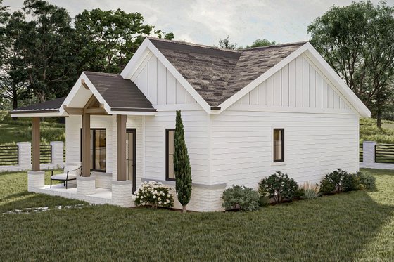 Exterior - Other Elevation for Modern House Plan #455-521 - 1 bed, 1 bath