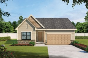 Traditional Exterior - Front Elevation Plan #20-2433