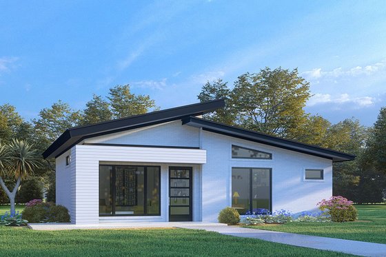 House Plan with a Simple Layout