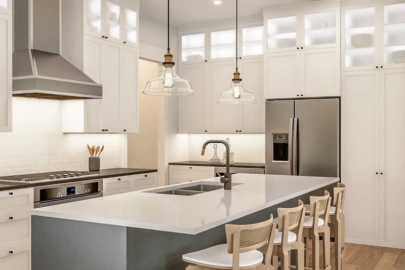 House Plan Design - Interior - Kitchen 2 for Farmhouse House Plan #430-348 - 3 bed, 2.5 bath