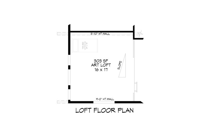 Architectural House Design - Floor Plan - Upper Floor 1 for Southern House Plan #932-854 - 3 bed, 2.5 bath