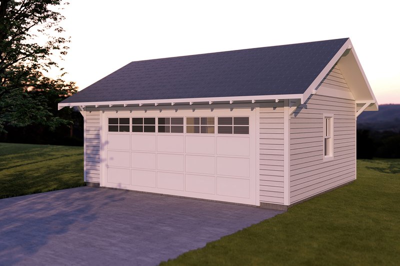Home Plan - Exterior - Front Elevation 4 for Cottage House Plan #124-298 - 3 bed, 2.5 bath