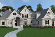 European Style House Plan - 3 Beds 2 Baths 1999 Sq/Ft Plan #119-420 