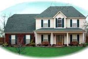Colonial Style House Plan - 3 Beds 2.5 Baths 2372 Sq/Ft Plan #81-498 