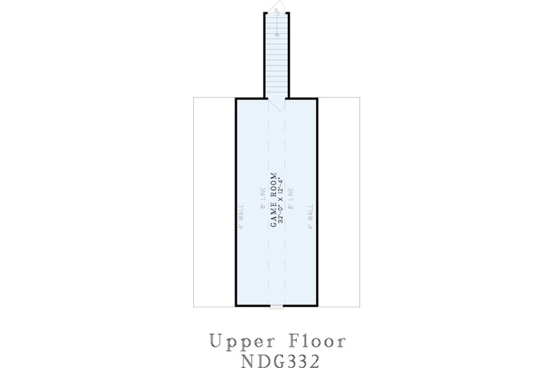 Dream House Plan - Floor Plan - Upper Floor for Traditional House Plan #17-1022 - 3 bed, 2.5 bath
