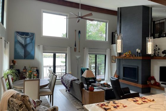 Interior - Family Room 2 for Contemporary House Plan #932-548 - 2 bed, 2.5 bath