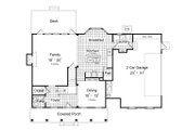 Classical Style House Plan - 3 Beds 2.5 Baths 2169 Sq/Ft Plan #417-207 