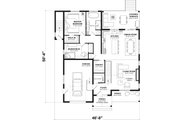 Farmhouse Style House Plan - 2 Beds 1 Baths 1398 Sq/Ft Plan #23-2835 