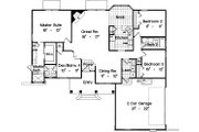 Traditional Style House Plan - 4 Beds 2 Baths 1758 Sq/Ft Plan #417-146 