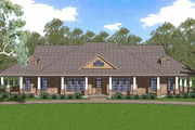 Ranch Style House Plan - 3 Beds 3 Baths 2255 Sq/Ft Plan #8-197 