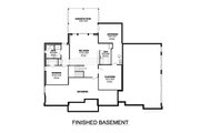 Modern Style House Plan - 4 Beds 2.5 Baths 3111 Sq/Ft Plan #1089-18 Floor 