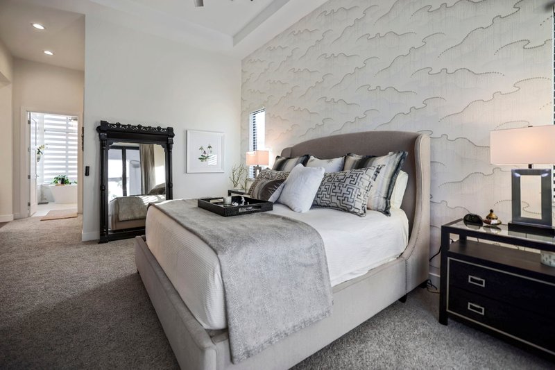 House Blueprint - Interior - Master Bedroom 1 for Contemporary House Plan #930-533 - 3 bed, 3 bath