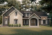 European Style House Plan - 3 Beds 2.5 Baths 2660 Sq/Ft Plan #23-2777 