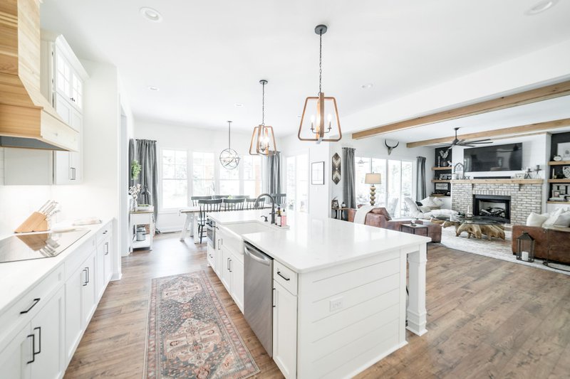 Architectural House Design - Interior - Kitchen 3 for Farmhouse House Plan #1116-1 - 4 bed, 4 bath