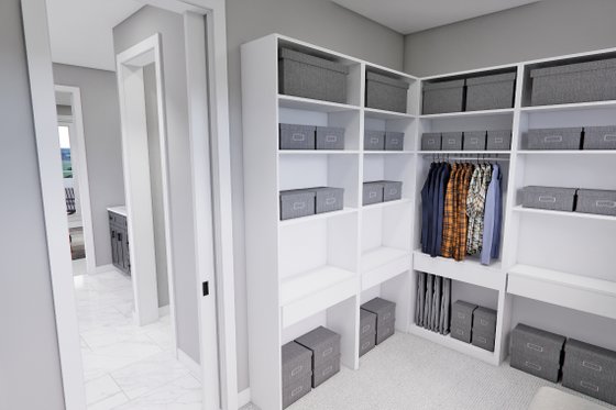 Interior - Master Bedroom 2 for Traditional House Plan #51-1297 - 3 bed, 3.5 bath