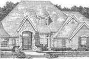 European Style House Plan - 4 Beds 4.5 Baths 4554 Sq/Ft Plan #310-518 