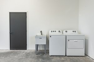 Interior - Laundry for Barndominium House Plan #1070-121 - 1 bed, 1 bath
