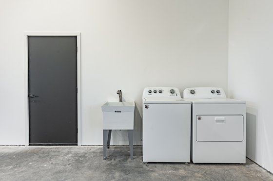 Interior - Laundry for Barndominium House Plan #1070-121 - 1 bed, 1 bath