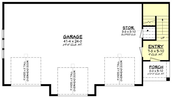 Farmhouse Floor Plan - Main Floor Plan #430-332