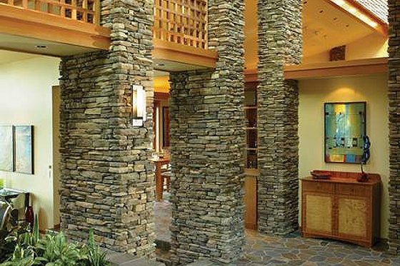 Interior - Entry for Ranch House Plan #48-433 - 5 bed, 5.5 bath